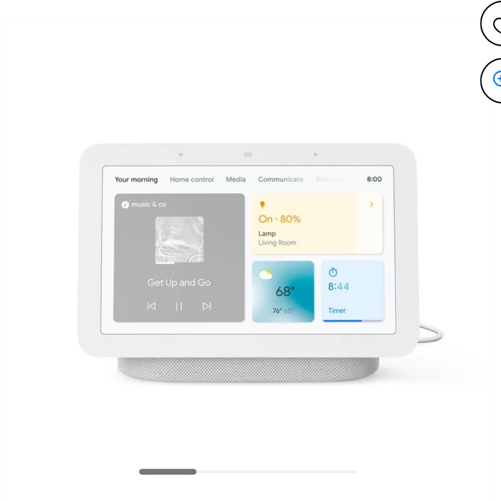 Google Nest Hub 2nd Gen - Smart Home Display with Google Assistant